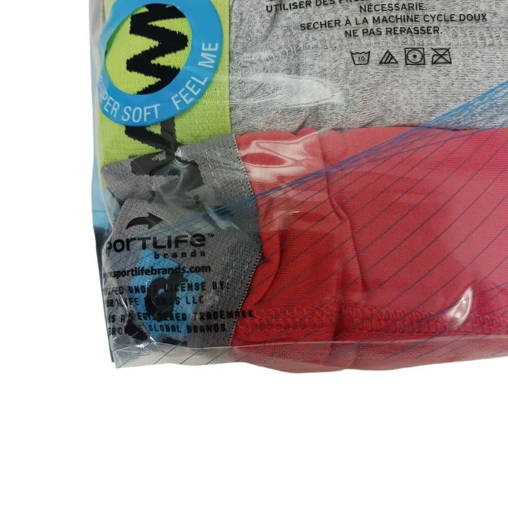 4 Pack TONY HAWK Boxer Briefs Sz‎ L Performance Stretch CONTURED POUCH Colorful